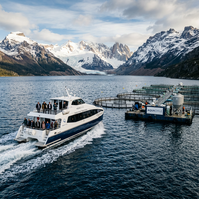 Operación Acuícola Sur de Chile